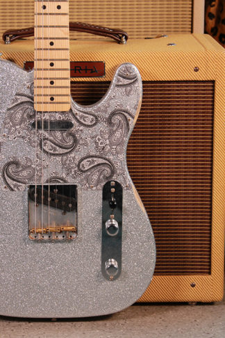 Fender Brad Paisley Telecaster MN Silver Sparkle