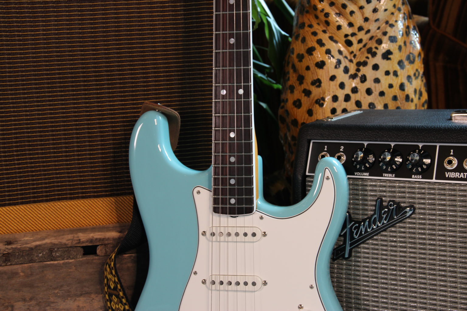 Fender Eric Johnson Stratocaster RW Tropical Turquoise Vintagegitar