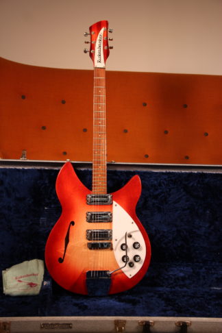 1967 Rickenbacker 345/1998 Rose Morris Fireglo